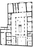 07329 ostia - regio iv - insula iii - domus delle colonne (iv,iii,1) - cardo maximus - grundriss - quelle - becatti 1949, fig. 14.jpg